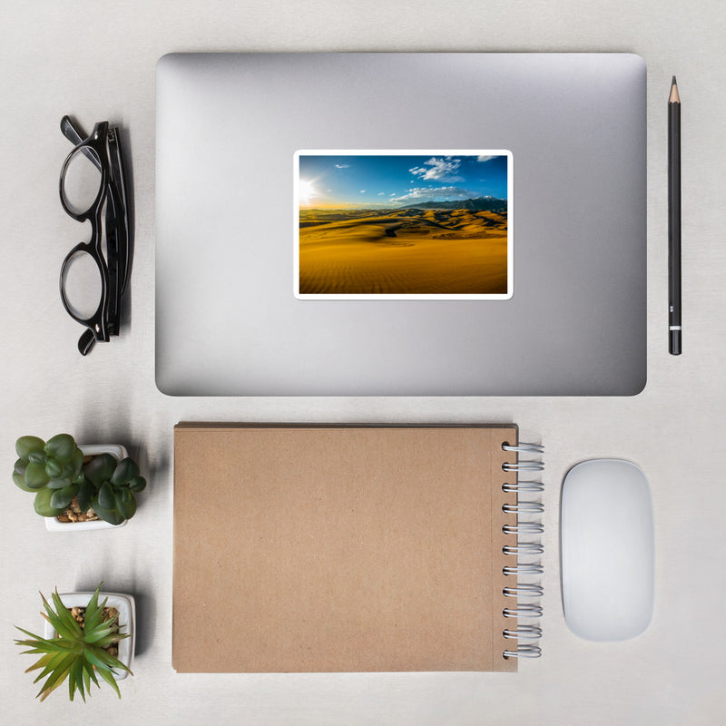Mountain Dunes Bubble-free stickers - Go Wild Photography [description]  [price]