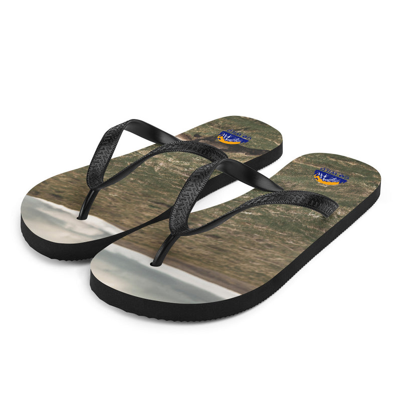 Into the Wind Flip-Flops - Go Wild Photography [description]  [price]