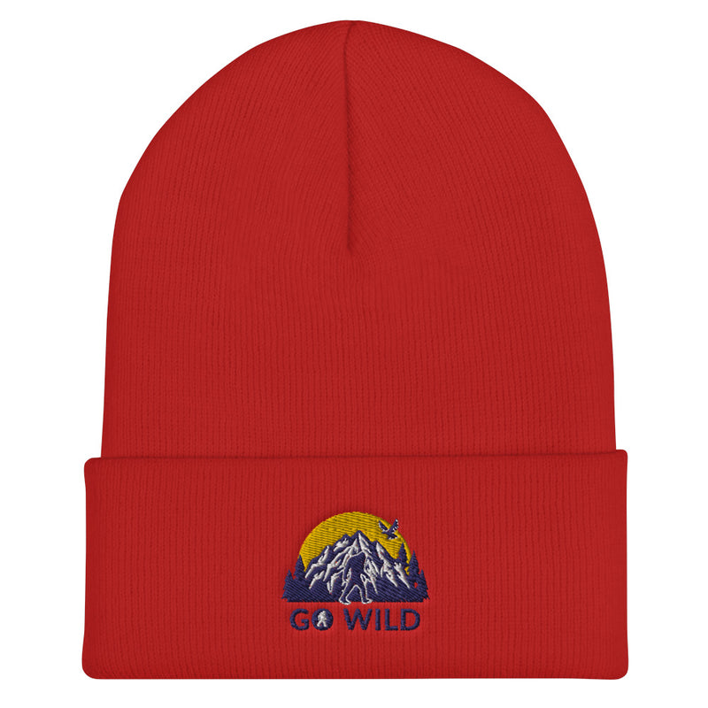 Go Wild Logo Cuffed Beanie - Go Wild Photography [description]  [price]