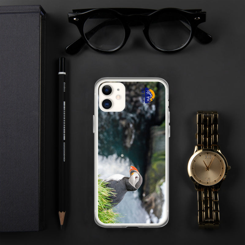 Puffin Cliffs iPhone Case - Go Wild Photography [description]  [price]