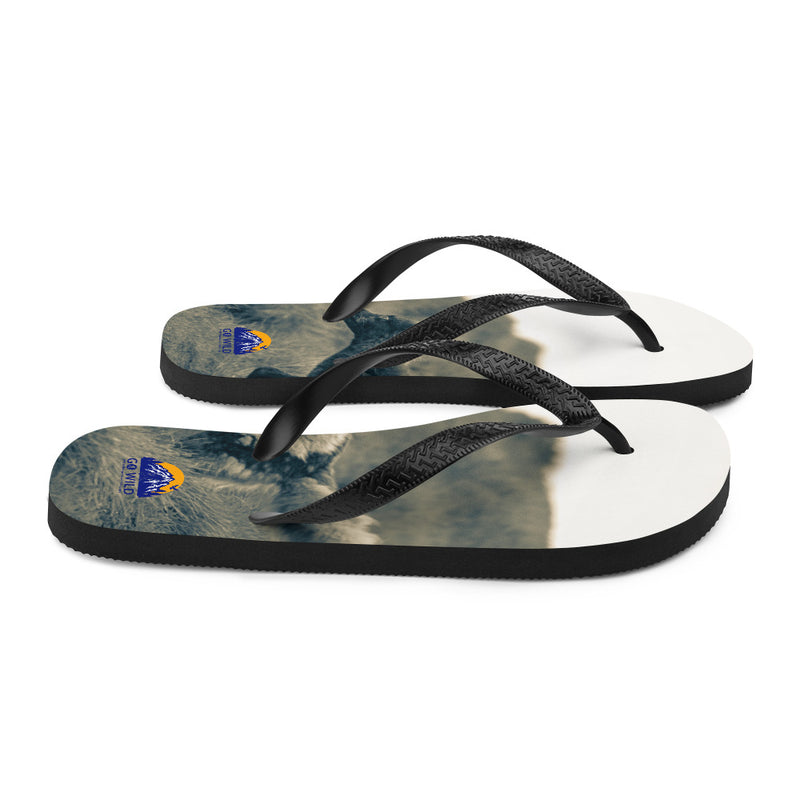 Crazy Like a Fox Flip-Flops - Go Wild Photography [description]  [price]