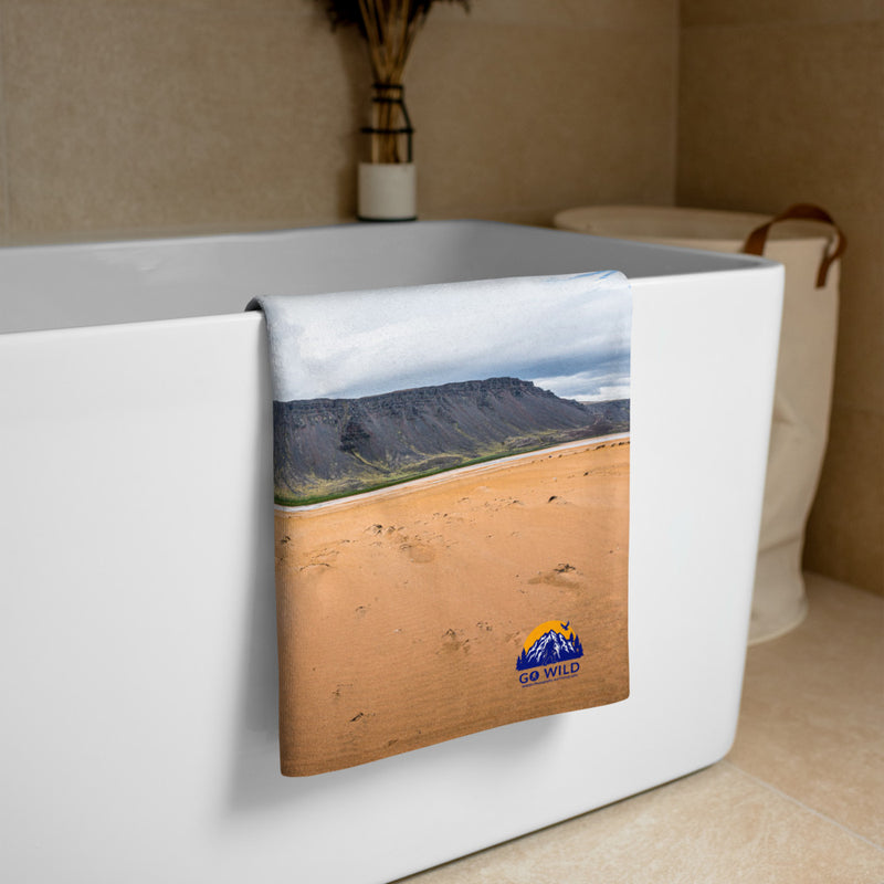 Red Sand Beach Towel - Go Wild Photography [description]  [price]