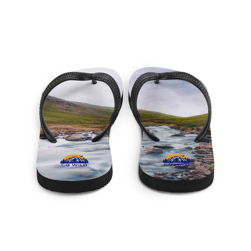 Follow the River Flip-Flops - Go Wild Photography [description]  [price]