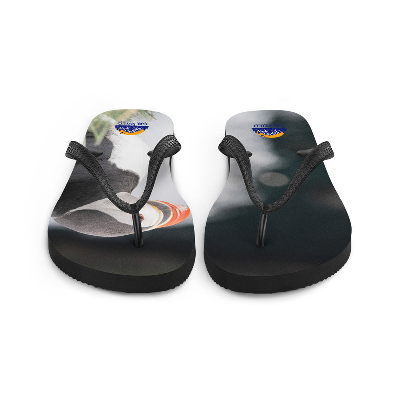 Stoic Puffins Flip-Flops - Go Wild Photography [description]  [price]