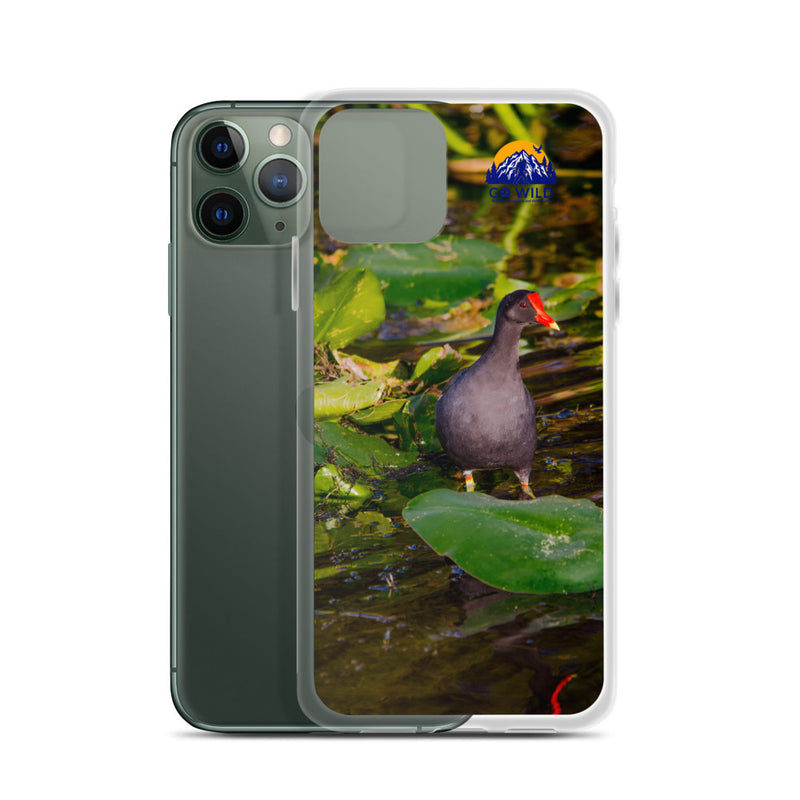 Common Moorhen iPhone Case - Go Wild Photography [description]  [price]