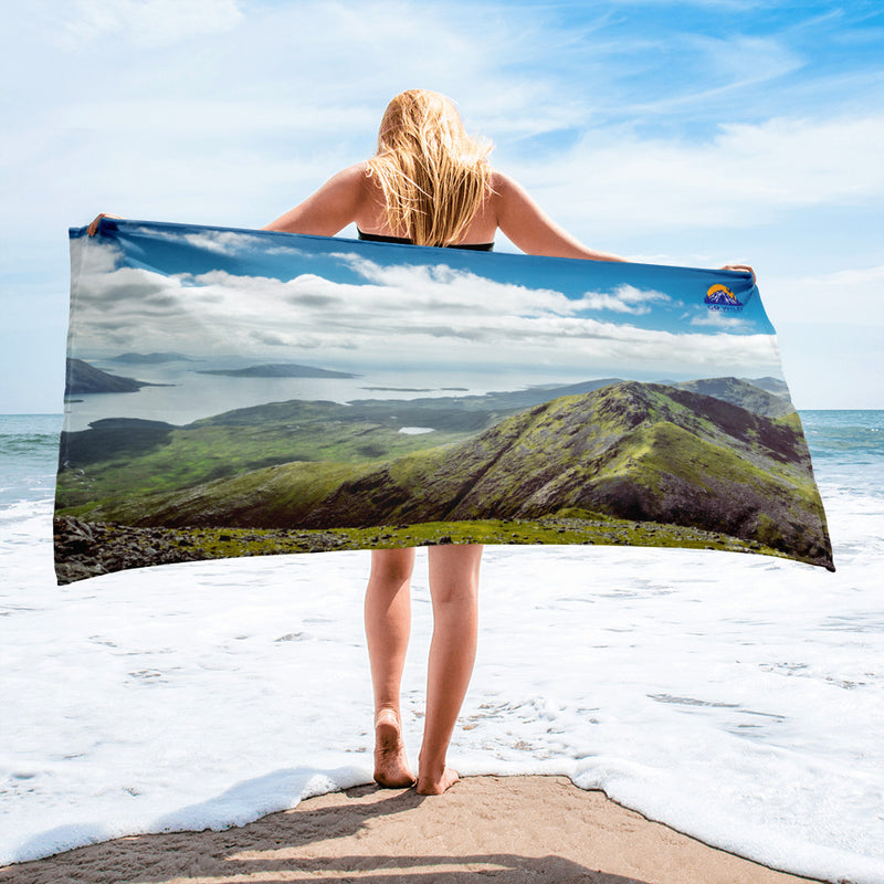 Atop Clishom Mountain Towel - Go Wild Photography [description]  [price]