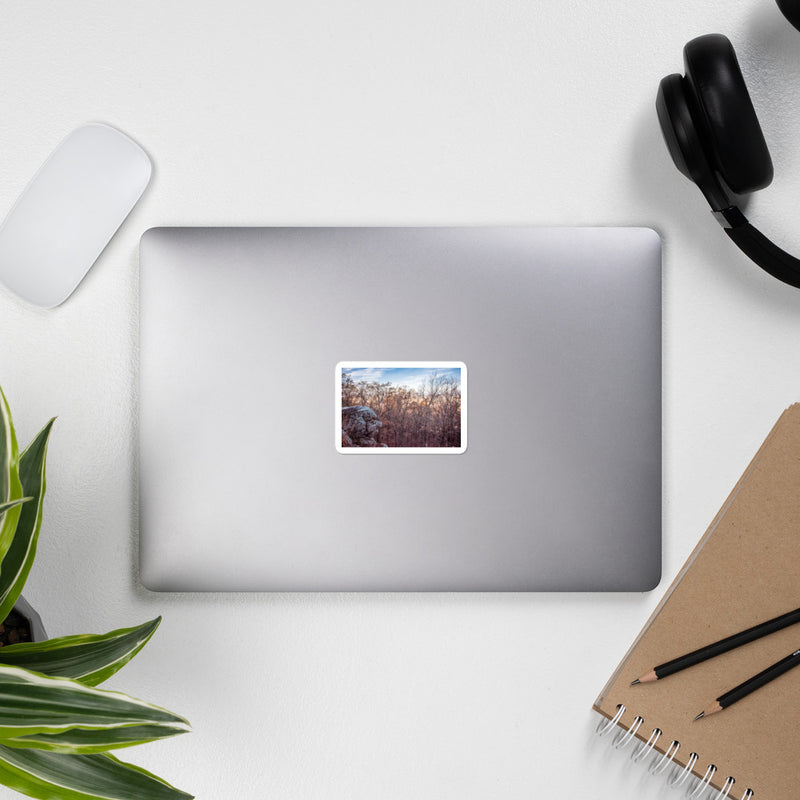 Old Stone Face Bubble-free stickers - Go Wild Photography [description]  [price]