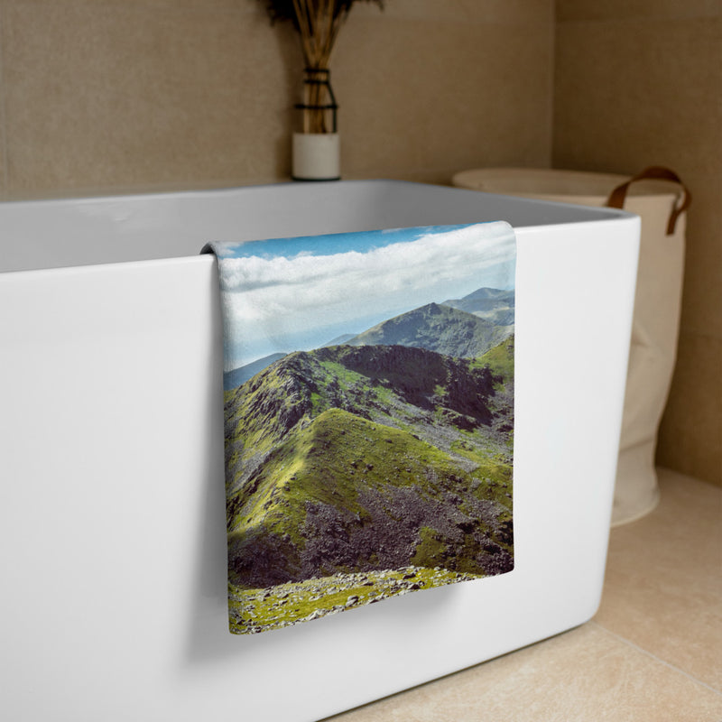 Atop Clishom Mountain Towel - Go Wild Photography [description]  [price]