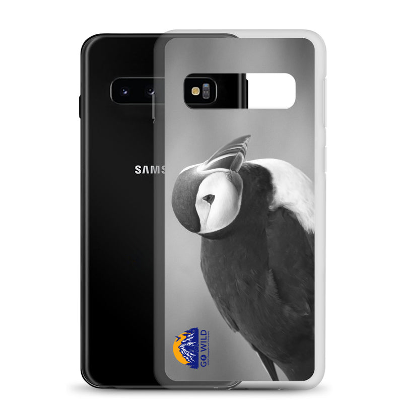 Atlantic Puffin Black and White Samsung Case - Go Wild Photography [description]  [price]