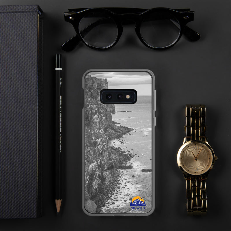 Bird Cliffs Black and White Samsung Case - Go Wild Photography [description]  [price]