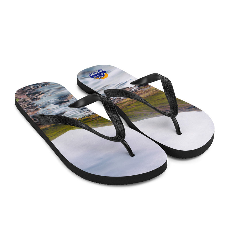 Follow the River Flip-Flops - Go Wild Photography [description]  [price]