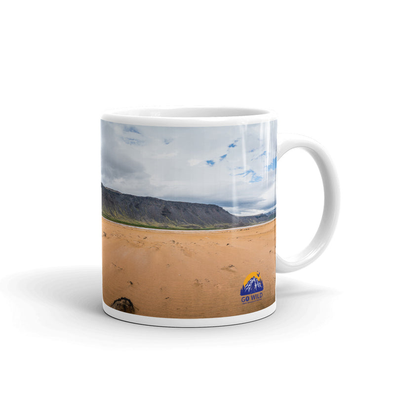 Red Sand Beach Coffee Mug - Go Wild Photography [description]  [price]