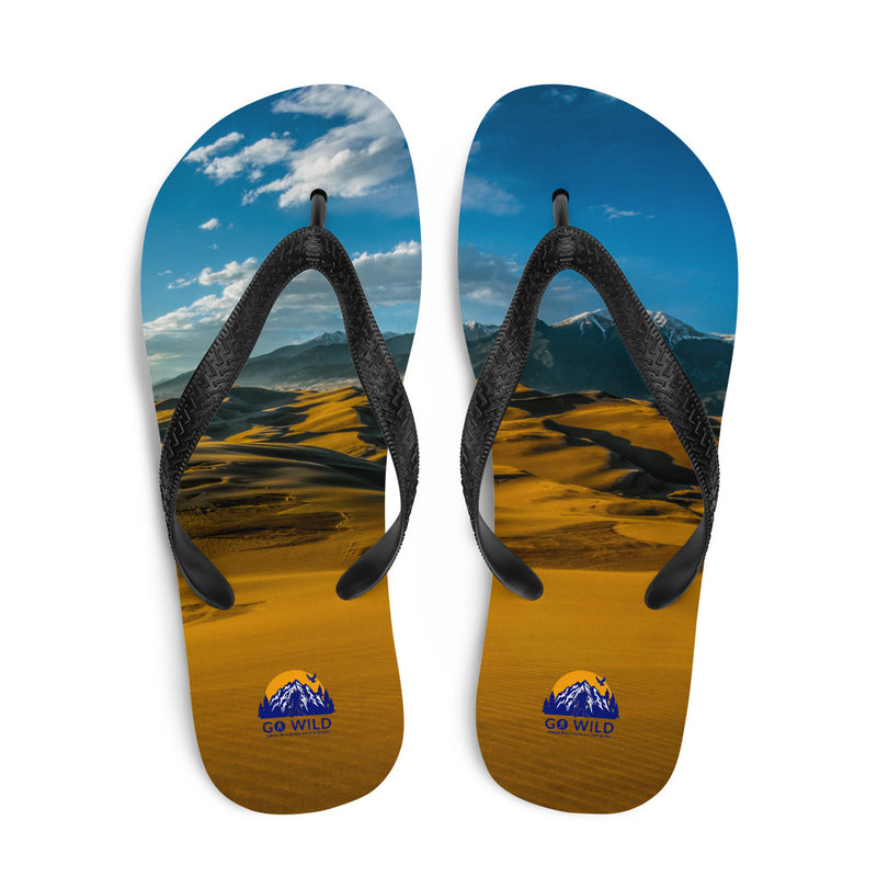 Mountain Dunes Flip-Flops - Go Wild Photography [description]  [price]