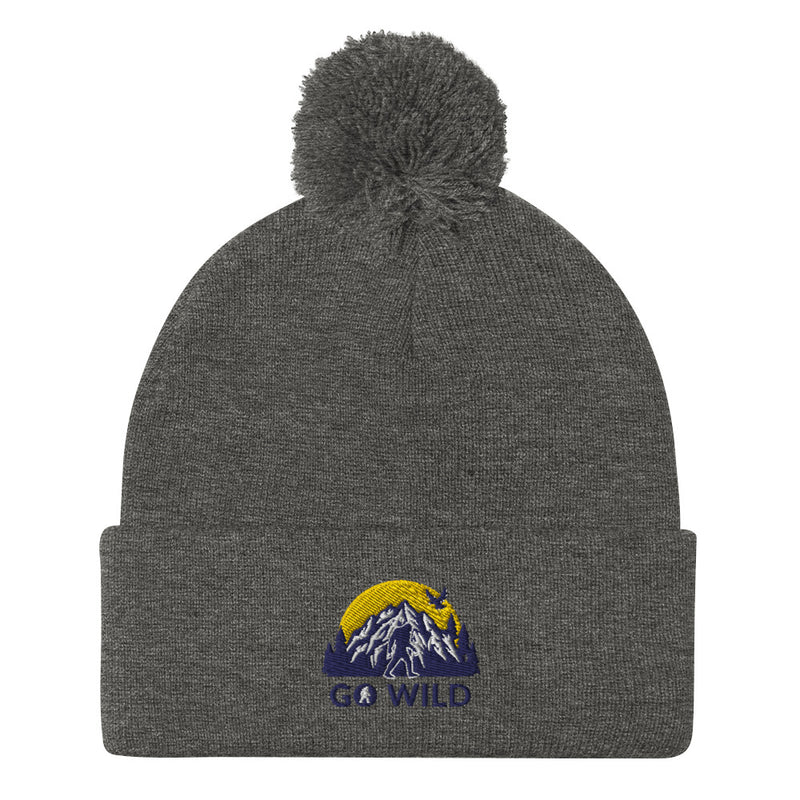 Go Wild Logo Pom-Pom Beanie - Go Wild Photography [description]  [price]
