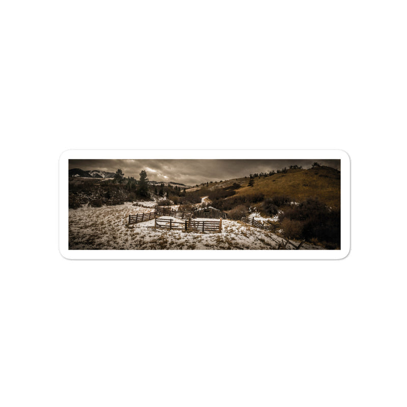Forlorn Barn Bubble-free stickers - Go Wild Photography [description]  [price]