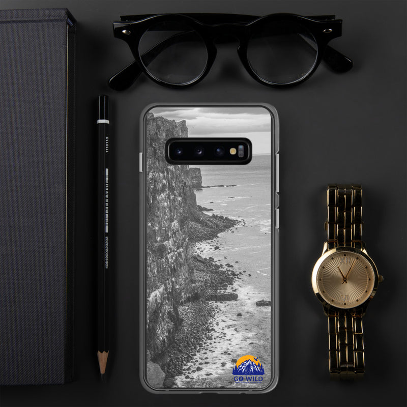 Bird Cliffs Black and White Samsung Case - Go Wild Photography [description]  [price]