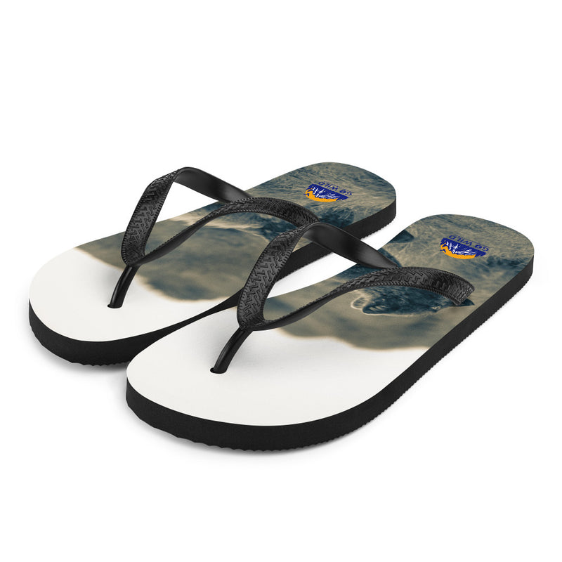 Crazy Like a Fox Flip-Flops - Go Wild Photography [description]  [price]