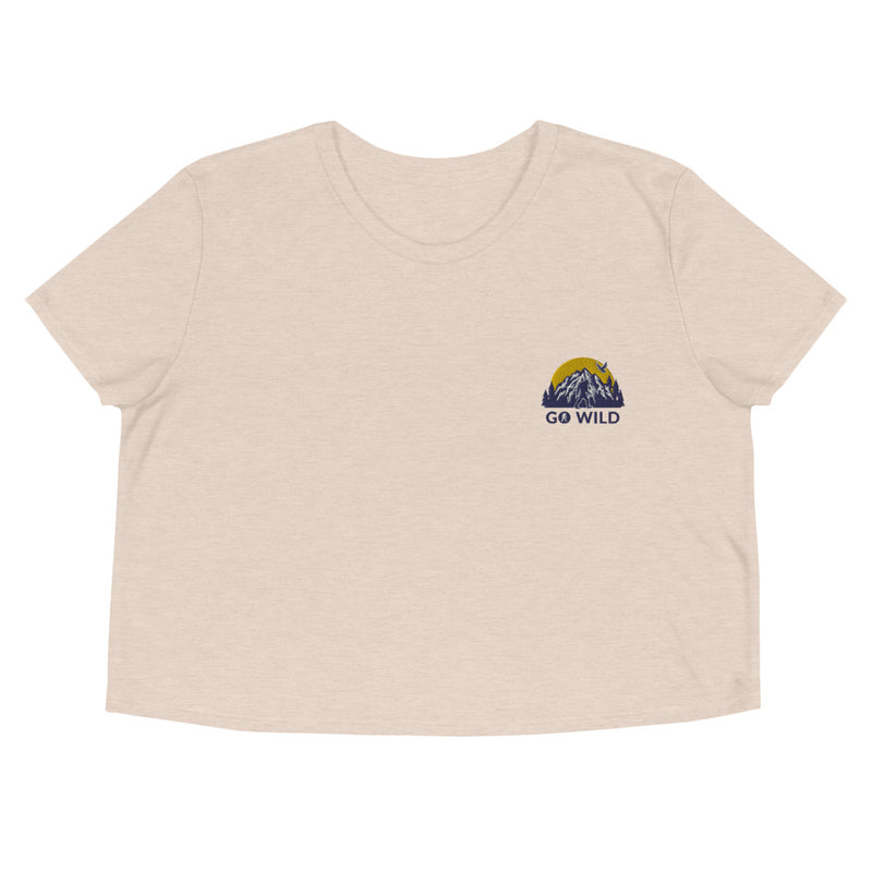 Go Wild Logo Crop Tee - Go Wild Photography [description]  [price]