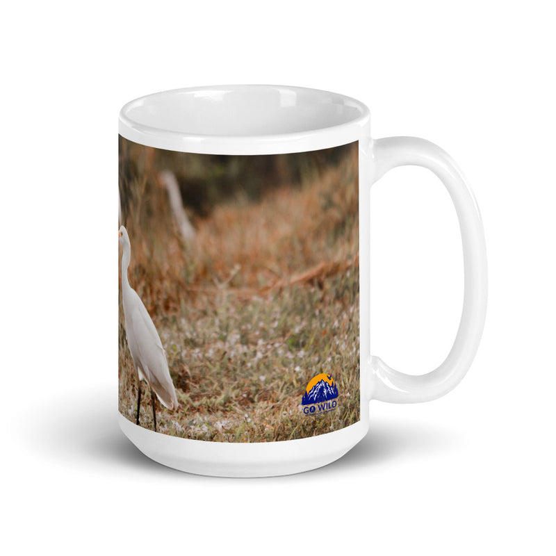Winter Egret Coffee Mug - Go Wild Photography [description]  [price]