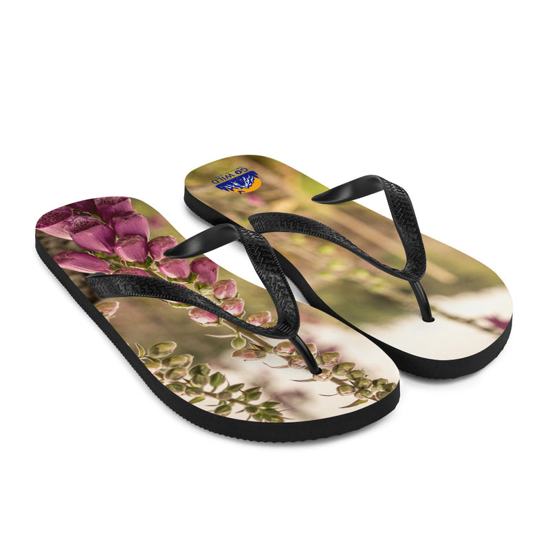 Fox Gloves Flip-Flops - Go Wild Photography [description]  [price]