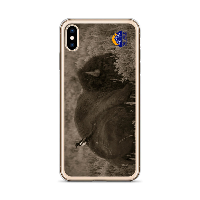 The Bison and the Magpie iPhone Case - Go Wild Photography [description]  [price]