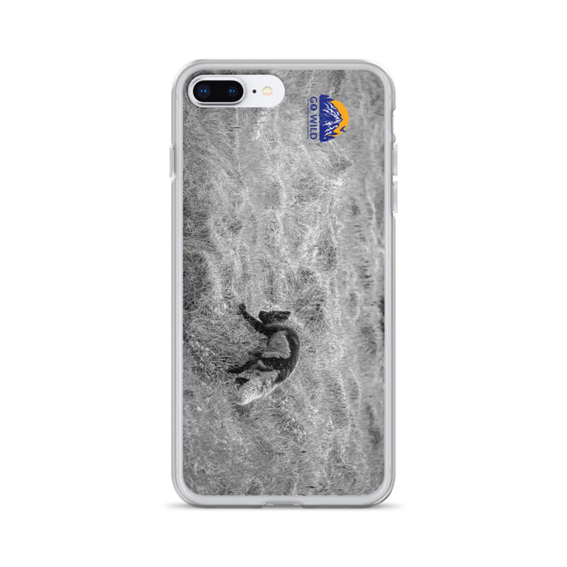 Black and Arctic Fox iPhone Case - Go Wild Photography [description]  [price]