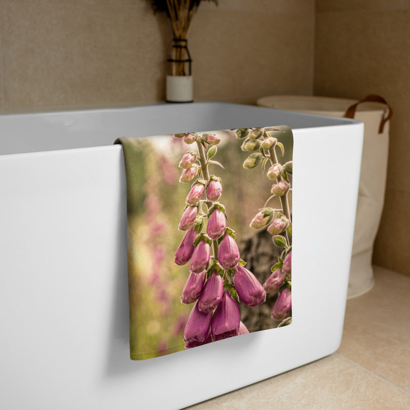 Fox Gloves Towel - Go Wild Photography [description]  [price]