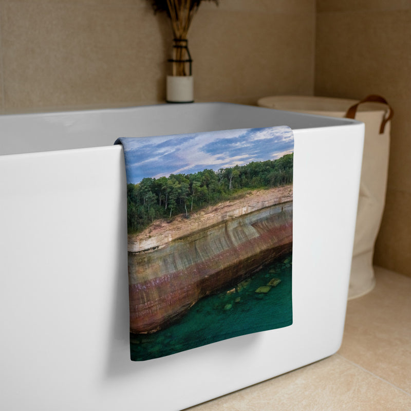Pictured Rocks National Shoreline Towel - Go Wild Photography [description]  [price]