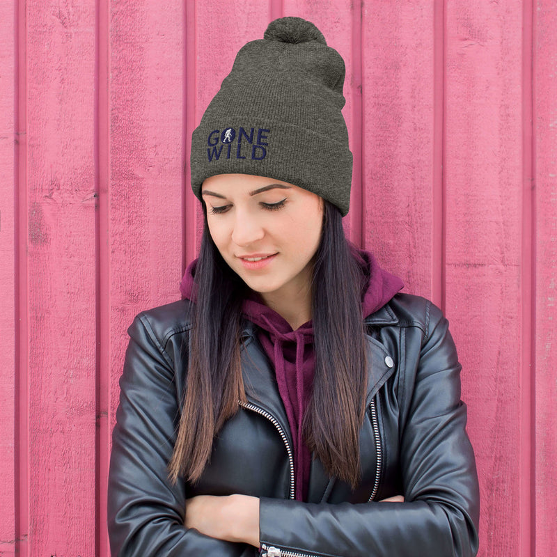 Gone Wild Pom-Pom Beanie - Go Wild Photography [description]  [price]