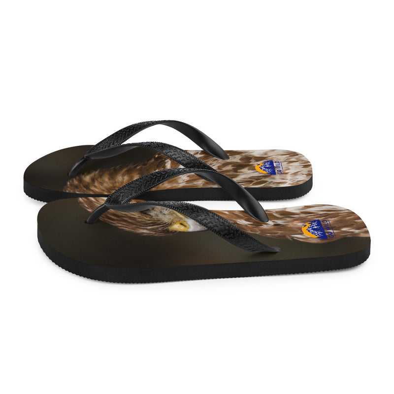 Red Shouldered Hawk Flip-Flops - Go Wild Photography [description]  [price]