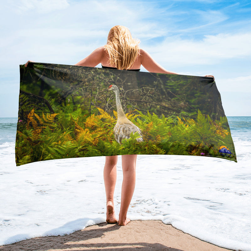 Sandhill Crane Towel - Go Wild Photography [description]  [price]