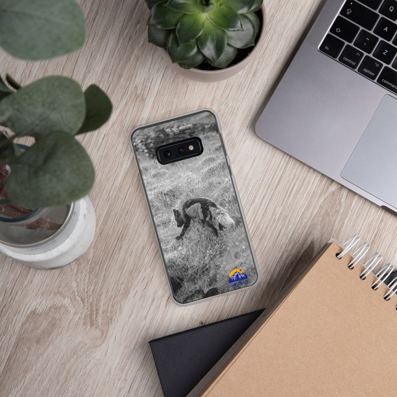 Black and Arctic Fox Samsung Case - Go Wild Photography [description]  [price]