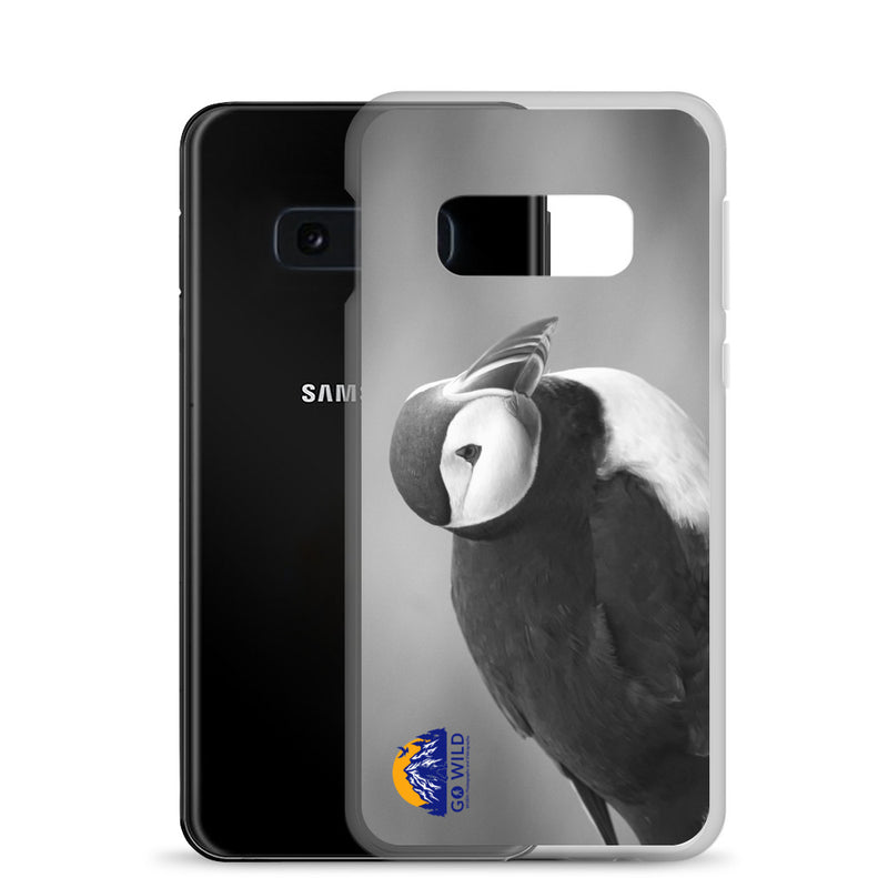 Atlantic Puffin Black and White Samsung Case - Go Wild Photography [description]  [price]