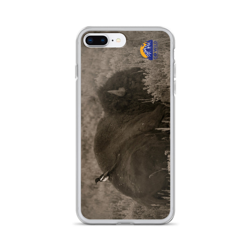 The Bison and the Magpie iPhone Case - Go Wild Photography [description]  [price]